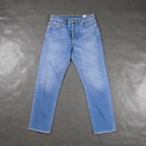 La Vie Rebecca Taylor Jeans Womens 28 Beatrice Button Fly Ankle Relaxed